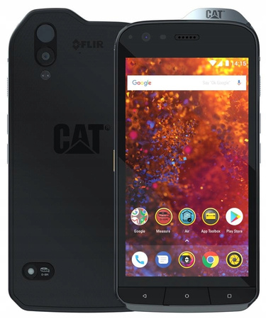 CAT S61 z Termowizją 4/64GB 5.20" IP68 LTE | Czarny | Stan: Dostateczny