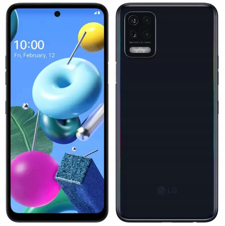 Smartfon LG K62+ 6/128GB LTE 6,6" LM-K526EMW Czarny  | Stan: Idealny