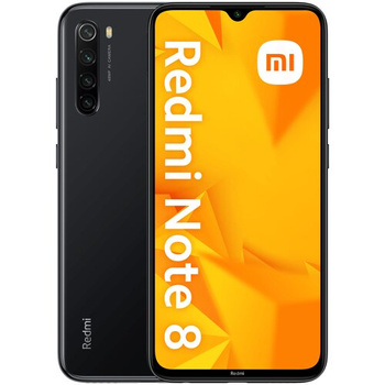 Smartfon Xiaomi Redmi Note 8 4/64GB LTE Dual SIM Czarny | Stan: Idealny