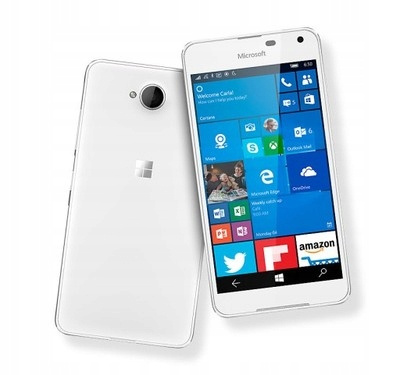 Smartfon Microsoft Lumia 650 Dual Sim Biały | Stan: Bardzo dobry