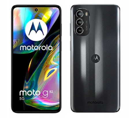 Smartfon Motorola Moto G82 6/128GB LTE XT2225-1 Czarny | Stan: Dobry