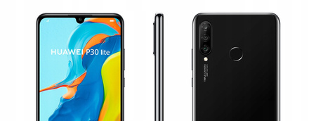 Huawei P30 Lite LTE Dual SIM | MAR-LX1A | Black | Condition: Very Good