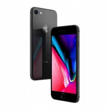 Smartfon Apple iPhone 8 64GB Szary | NOWA BATERIA 100% |