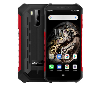 UleFone Armor X3 2/32GB IP68 5.50" Dual SIM | Czerwony | Stan: Bardzo dobry