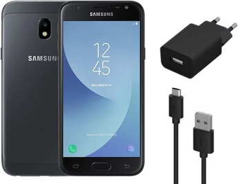 Samsung Galaxy J3 2017 2/16GB LTE | J330F/DS | Black | Condition: Perfect