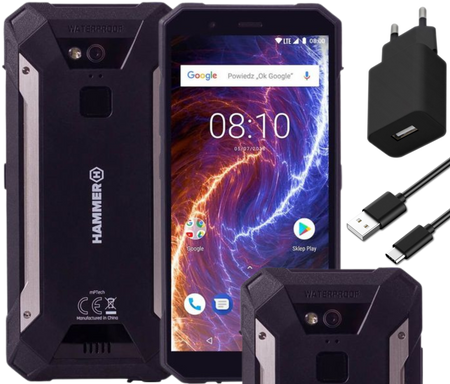 Hammer Energy 18x9 3/32GB Dual Sim LTE IP68 | Czarny | Stan: Idealny