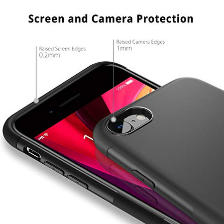 UNBREAKcable Black Matte Case | Premium | iPhone 7/8/SE 2020/SE 2022 |