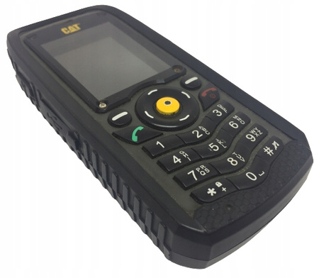Pancerny telefon komórkowy Cat B25 IP67 | Czarny | Stan: Dostateczny