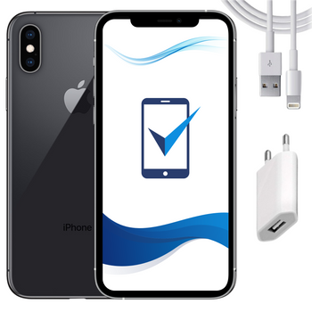 Smartfon Apple iPhone X 256GB Szary Nowa Bateria 100% | Stan: Bardzo dobry