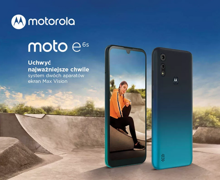 Motorola Moto E6 Play 2/32GB LTE | XT2029-2 | Niebieski | Stan: Dobry