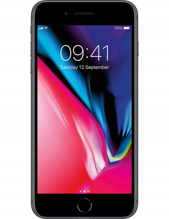 Smartfon Apple iPhone 8 Plus 128GB Czarny | Stan: Bardzo dobry