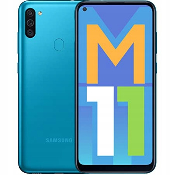 Smartfon Samsung Galaxy M11 3/32GB LTE M115F/DSN Niebieski | Stan: Bardzo dobry