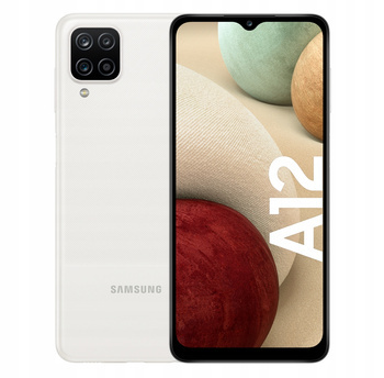 Samsung Galaxy A12 4/64GB LTE 60HZ | SM-A125F/DS | Biały | Stan: Idealny