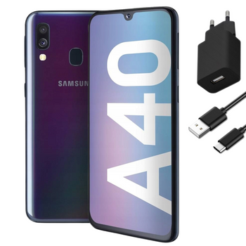 Smartfon Samsung Galaxy A40 3/32GB 4G A405FN/DS Czarny | Stan: Bardzo dobry