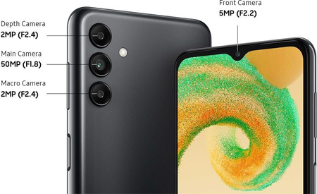 Smartfon Samsung Galaxy A04s 3/32GB A047F/DSN Czarny | Stan: Bardzo dobry