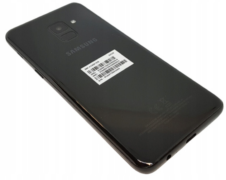 Samsung Galaxy A8 2018 SM-A530/DS LTE Czarny | Stan: Bardzo dobry