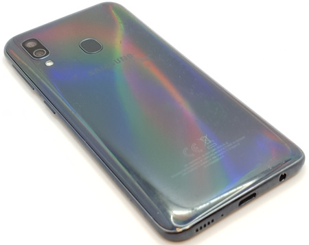 Samsung Galaxy A40 4/64GB LTE | A405FN/DS | Czarny | Stan: Dostateczny