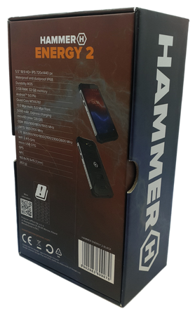 MyPhone Hammer Energy 2 LTE IP68 Smartphone Black | New
