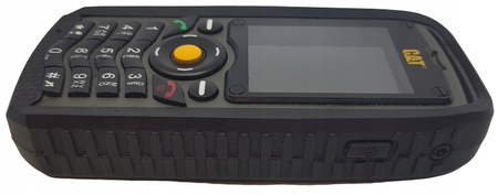 Pancerny telefon komórkowy Cat B25 Dual Sim IP67 | Czarny | Stan: Dobry