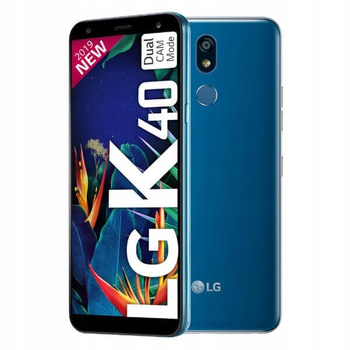 Smartfon LG K40 2/32GB LTE Dual Sim X420EMW Niebieski | Stan: Idealny