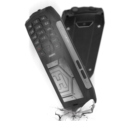 Pancerny telefon komórkowy myPhone Hammer 4 IP68 | Srebrny | Stan: Idealny