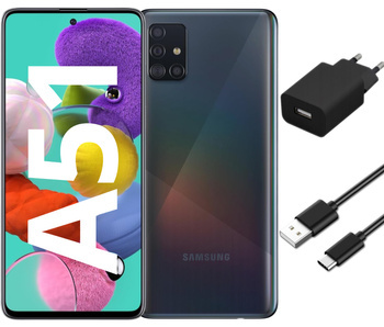 Samsung Galaxy A51 4/128GB 5G Dual Sim | A516B | Czarny | Stan: Dostateczny