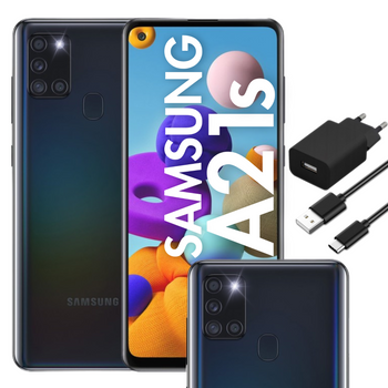 Samsung Galaxy A21s 3/32GB LTE 60Hz | SM-A217F/DSN | Czarny | Stan: Dobry