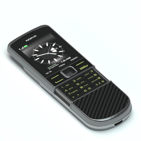 Telefon komórkowy Nokia 8800e-1 2009 | RM-233 | Arte Carbon | Unikat