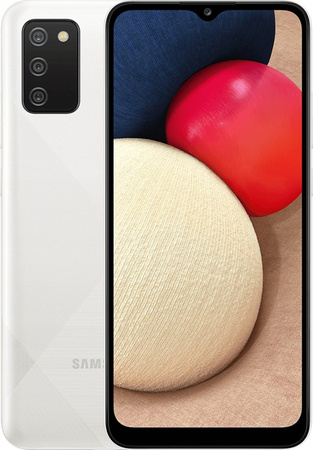 Samsung Galaxy A02s 3/32GB LTE DS | A025G/DSN | Biały | Stan: Bardzo dobry