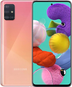 Smartfon Samsung Galaxy A51 6/128GB 5G 6,5" A516B/DS Różowy | Stan: Dobry