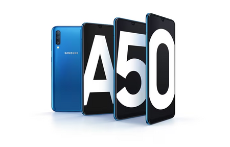 Samsung Galaxy A50 4/6B LTE | SM-A505FN/DS | Niebieski | Stan: Bardzo dobry