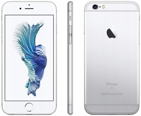 Smartfon Apple iPhone 6s 32GB LTE 4,7" Srebrny AKCESORIA | Stan: Idealny