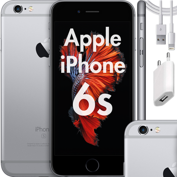 Smartfon Apple iPhone 6s 128GB Szary AKCESORIA | Stan: Dostateczny