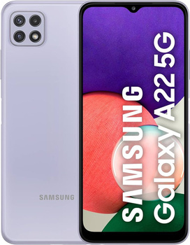 Samsung Galaxy A22 5G 4/64GB NFC | SM-A226B/DSN | Fioletowy | Stan: Dobry