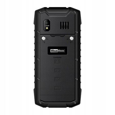 Maxcom MM916 Strong IP67 Armored Phone Dual SIM | Black | Condition: Good