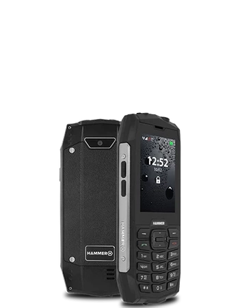 Telefon komórkowy MYPHONE HAMMER 4 | Czarny | Stan: Bardzo dobry