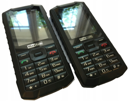 Maxcom MM916 Strong IP67 Armored Phone Dual SIM | Black | Condition: Good