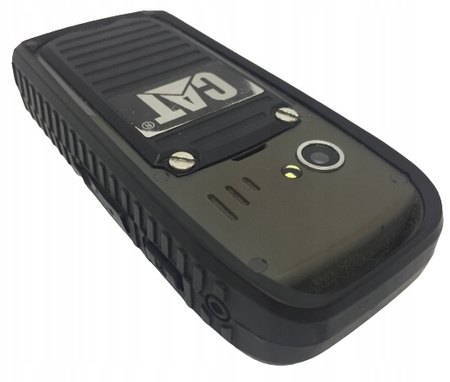 Pancerny telefon komórkowy Cat B25 IP67 | Czarny | Stan: Dostateczny