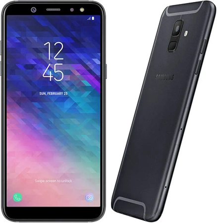 Smartfon Samsung Galaxy A6 2018 3/32GB LTE A600F Czarny | Stan: Idealny