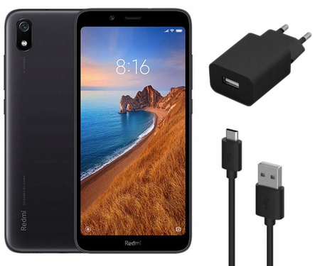 Xiaomi Redmi 7A 2/16GB LTE Dual Sim Czarny | Stan: Idealny