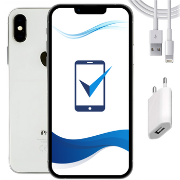 Smartfon Apple iPhone X 256GB LTE 5,8" NCF Srebrny AKCESORIA | Stan: Dobry