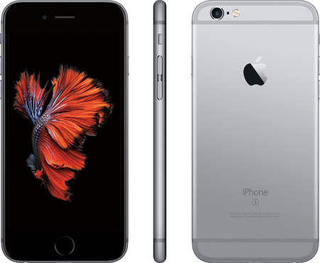 Smartfon Apple iPhone 6s 128GB Szary AKCESORIA | Stan: Dostateczny