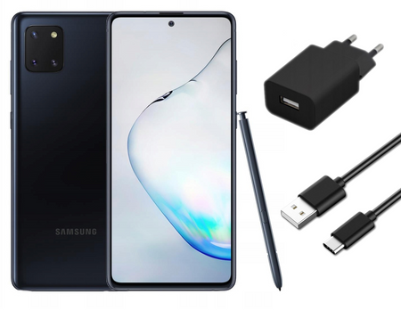 Samsung Galaxy Note 10 Lite 6/128GB LTE | N770F/DS | Black | Condition: Perfect