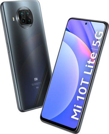 Smartfon Xiaomi Mi 10T Lite 5G 6/128GB 6.67" 120Hz Czarny | Stan: Idealny