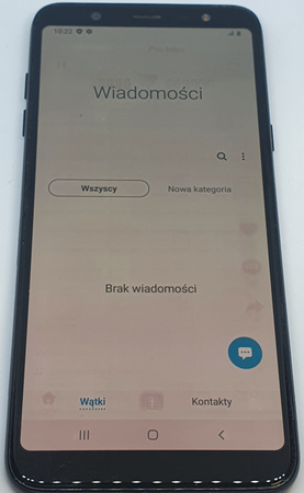Samsung Galaxy A6+ 2018 SM-A605FN Dual Sim Czarny | WPLM