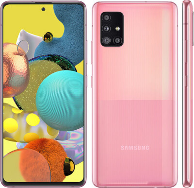 Smartfon Samsung Galaxy A51 6/128GB 5G 6,5" A516B/DS Różowy | Stan: Dobry