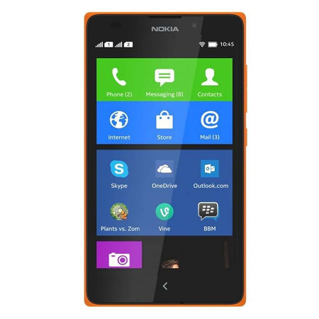 Smartfon Nokia XL 3G Dual Sim 5" RM-1030 Pomarańczowy | Stan: Bardzo dobry