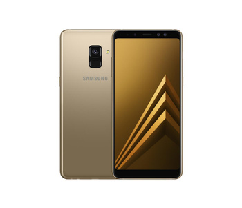 Samsung Galaxy A8 2018 4/32GB LTE SM-A530F/DS Złoty | Stan: Dobry