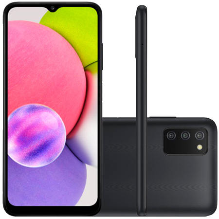 Smartfon Samsung Galaxy A03S 3/32GB LTE Dual Sim SM-A037G/DSN Czarny | Nowy