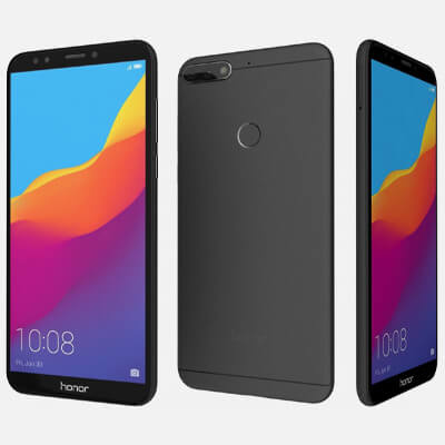 Smartfon Honor 7C 3/32GB LTE LND-L29 Czarny | Stan: Bardzo dobry